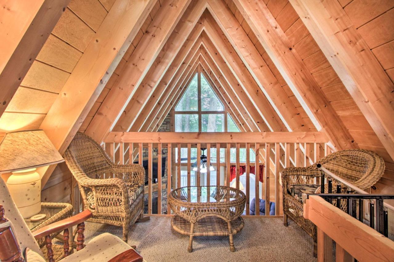 A-Frame Cabin With Hot Tub Less Than 1 Mi To Ober Gatlinburg Villa ภายนอก รูปภาพ